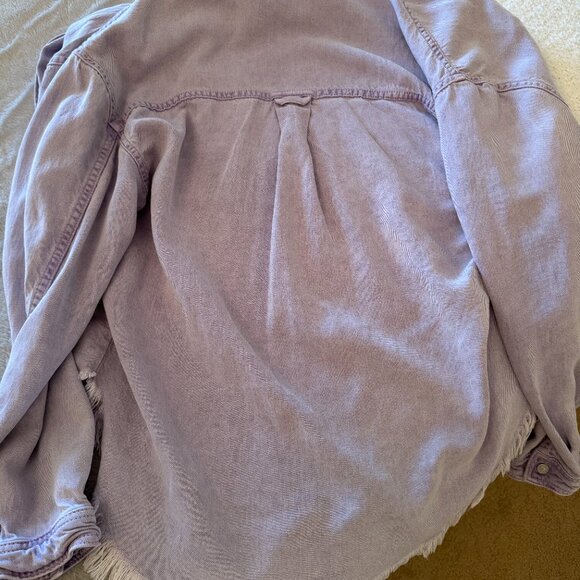 ALLSAINTS Nicola Denim Shacket - Picture 8 of 8